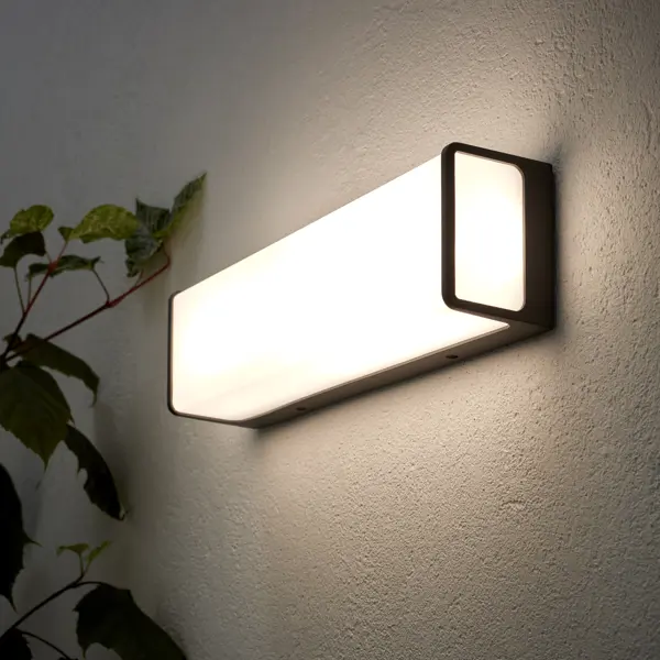 фото Светильник светодиодный inspire «telin» 34,7вт ip44 цвет серый накладной