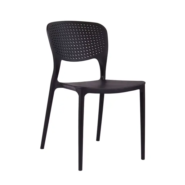 Стул Todo STT-02-03 46x45x42 см ножки ПВХ/черный сиденье полипропилен цвет черный стул dikline 303 b5 latte ножки белые