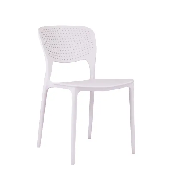 Стул Todo STT-01-03 46x45x42 см ножки ПВХ/белый сиденье полипропилен цвет белый складной стул ecos