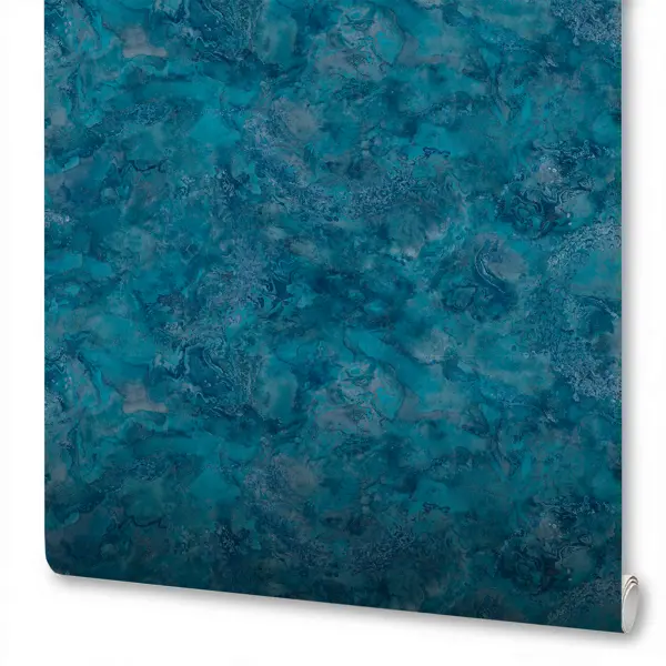 Обои флизелиновые Wallsecret Caribs синие 1.06 м 8767-17
