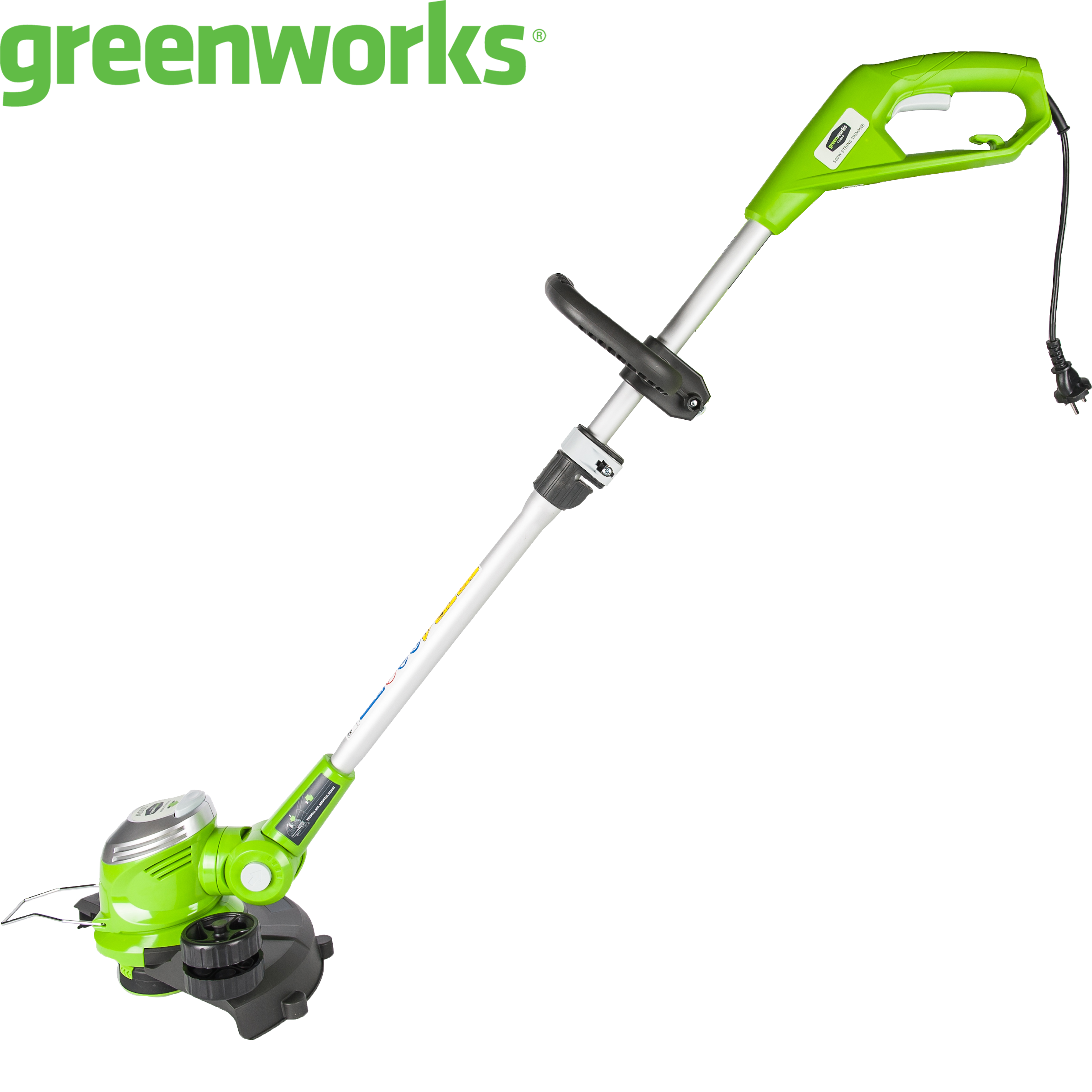 Триммер электрический Greenworks Deluxe 500Вт 30 см по цене 5101 ₽/шт .