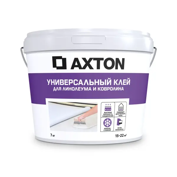 Клей контактный Axton универсальный 7 кг клей контактный axton универсальный 1 1 кг