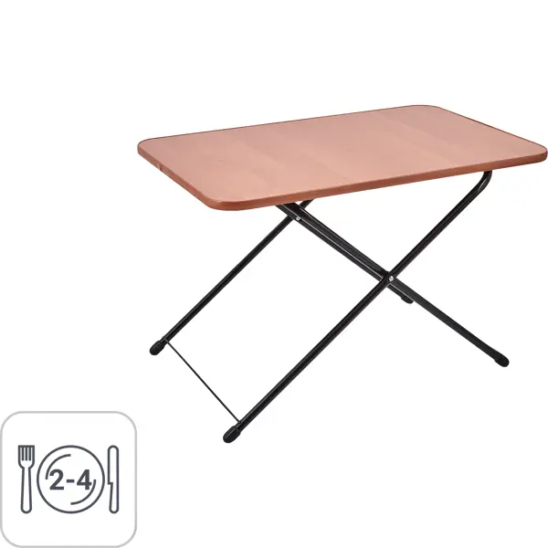 Стол туристический складной АРТ ТСТ 50x75 см металл бежевый складной стол для ноутбука ridberg