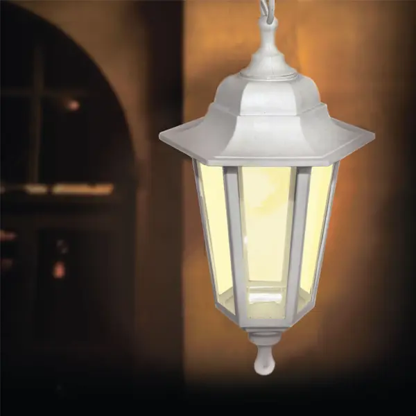 фото Подвесной светильник уличный apeyron адель 11-98 e27 цвет белый