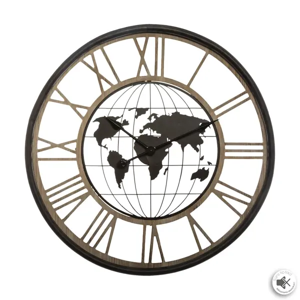 Часы настенные Atmosphera World круглые ø67 см