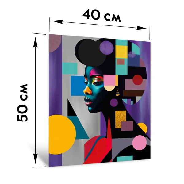 фото Картина на стекле postermarket модель поп-арт 40x50 см