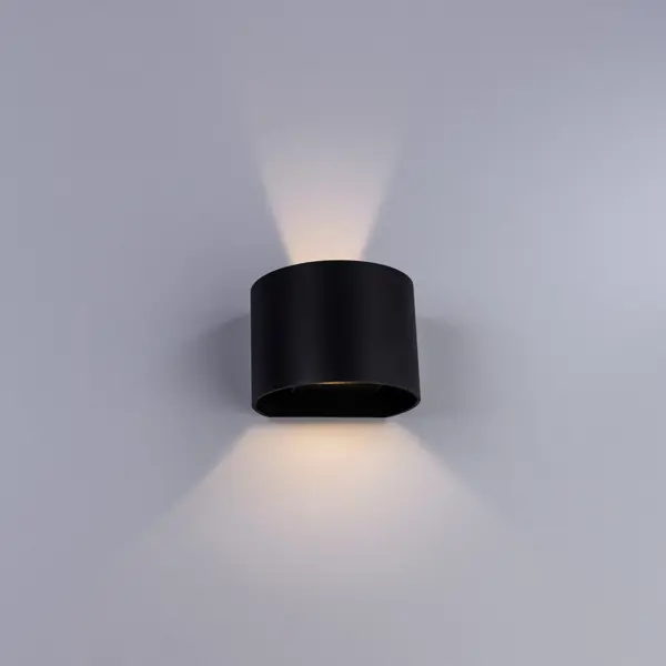 фото Настенный светильник уличный светодиодное rulov 6 вт ip54 цвет серый металлик arte lamp