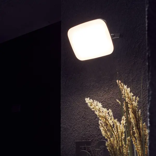 фото Прожектор светодиодный уличный inspire «kanti» 30 вт 4000к ip65 белый свет
