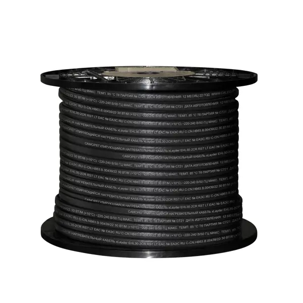 фото Греющий кабель для обогрева труб xlayder ehl30-2cr rst lt 1 м 30 вт