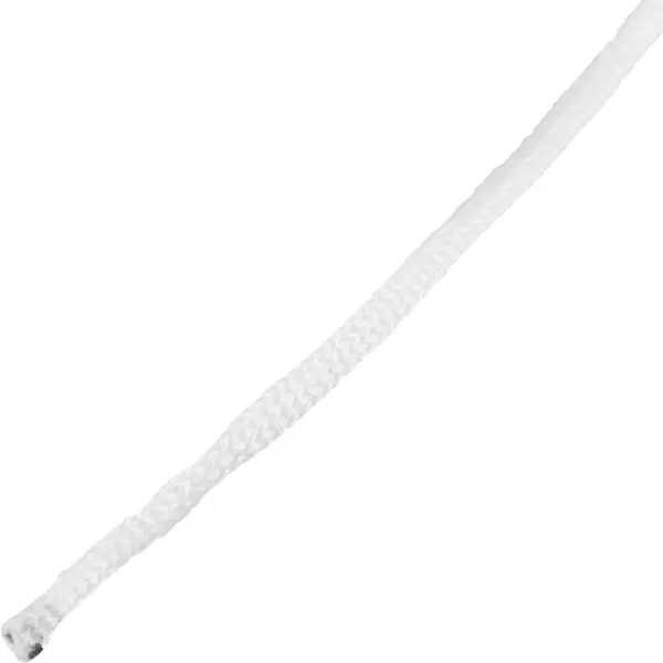 Веревка полипропиленовая 4 мм цвет белый, на отрез веревка полипропиленовая 4 мм белый 10 м уп