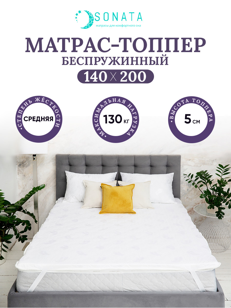 Матрас топпер здоровый сон