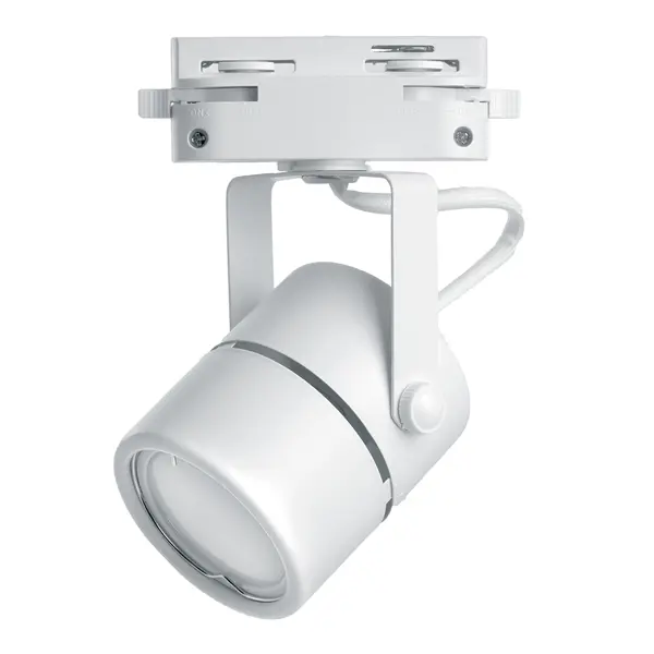 Трековый светильник Feron AL191 под лампу 50 Вт однофазный 3 м² цвет белый