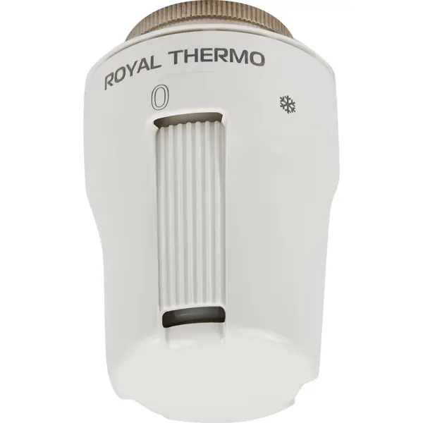 фото Термоголовка royal thermo m30x1.5 жидкостная цвет белый