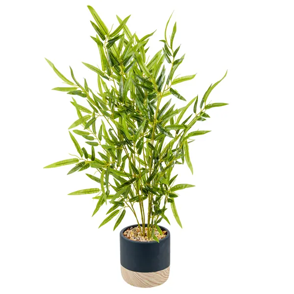 фото Искусственное растение бамбук 65x12.5 см пластик без бренда
