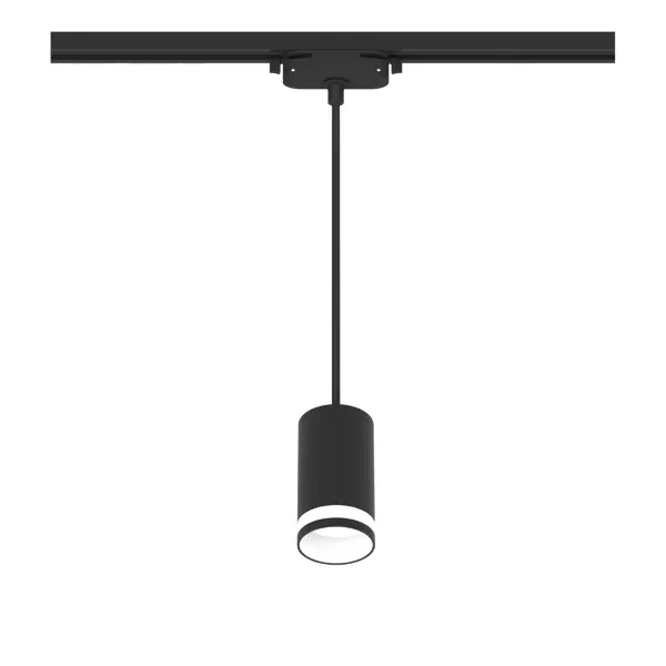 Трековый светильник Ritter 59930 6 светодиодный 40 Вт однофазный 2.6 м² цвет черный профиль для монтажа gravity в натяжной пвх потолок 2м tra010mp 212s
