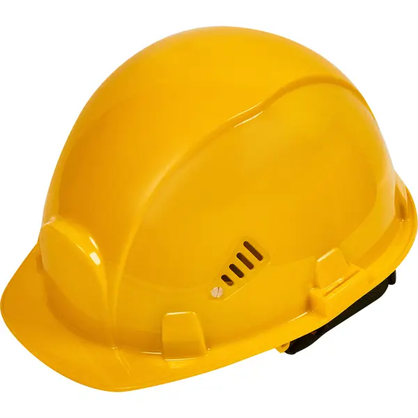 Каска защитная Krafter 75115LM, желтая каска защитная из ударопрочной пластмассы сибртех 89113 оранжевая