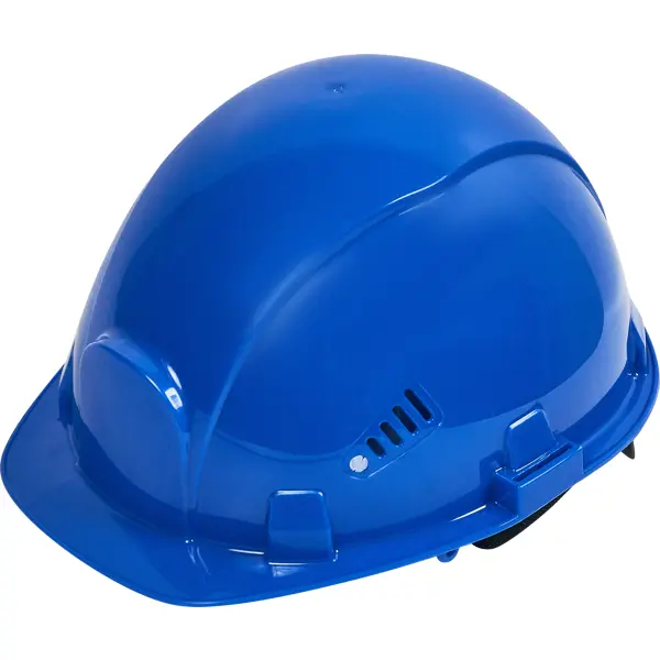 Каска защитная Krafter 75118LM, синяя защитная каска gigant