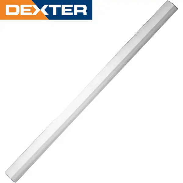 Правило алюминиевое трапеция Dexter ПТ-2000 1 ребро жесткости 2 м правило сибртех трапеция 1 ребро жесткости 2м алюминий 89609