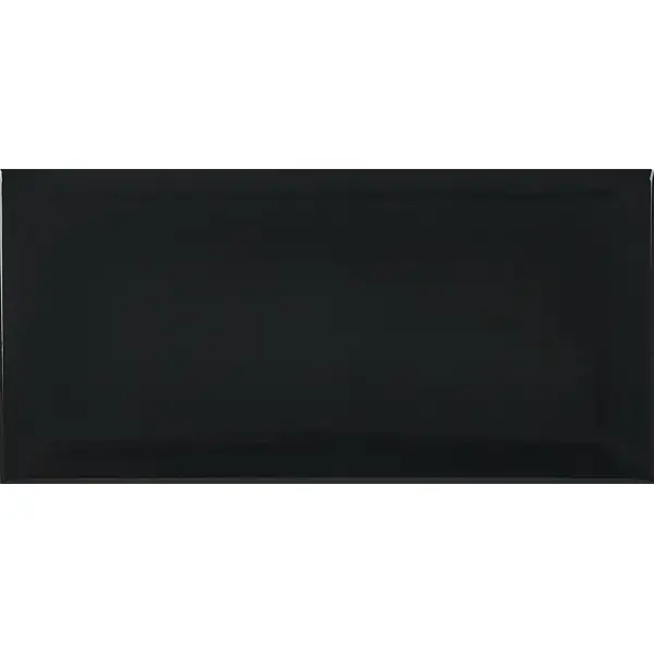фото Плитка настенная kerama marazzi бланше 9.9x20 см 0.79 м² глянцевая цвет черный