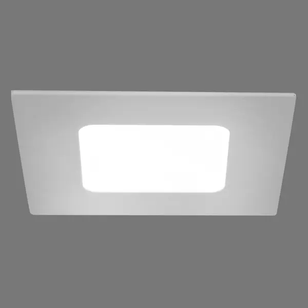 фото Светильник встраиваемый светодиодный квадратный dlus led5w 5 вт цвет белый lumin arte
