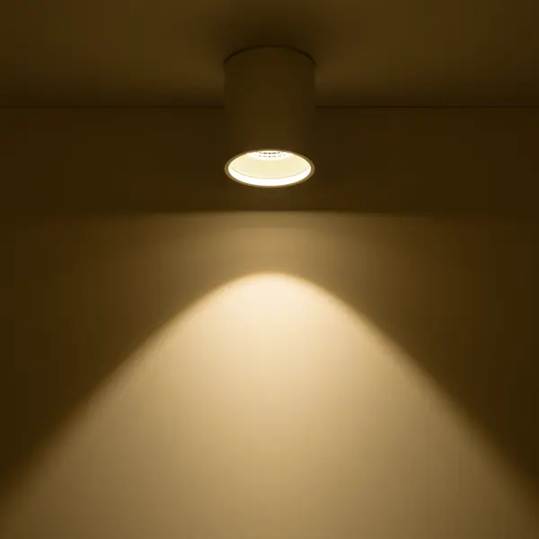 фото Светильник накладной светодиодный gauss hd030 12 вт 3000 k 79x100 мм цвет белый