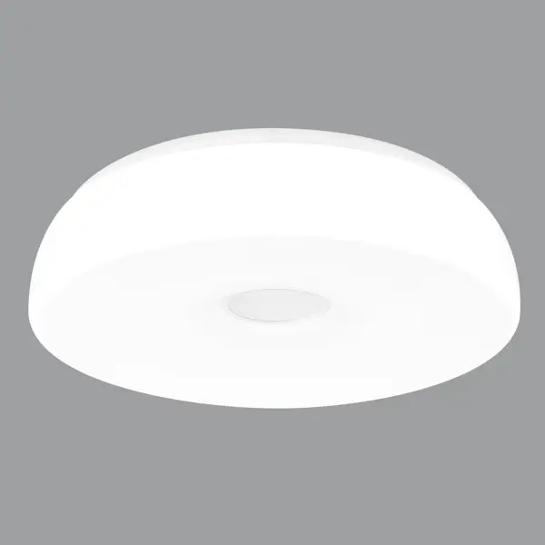 фото Светильник настенно-потолочный светодиодный влагозащищенный inspire parabolic с пультом, bluetooth-динамик, 13 м², цвет белый