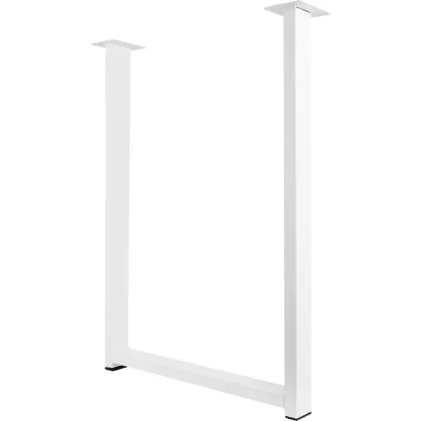 Подстолье для столов 710 мм сталь цвет белый, 2 шт. стол для журнальных столов твердые акации дерево 90x60x110 см