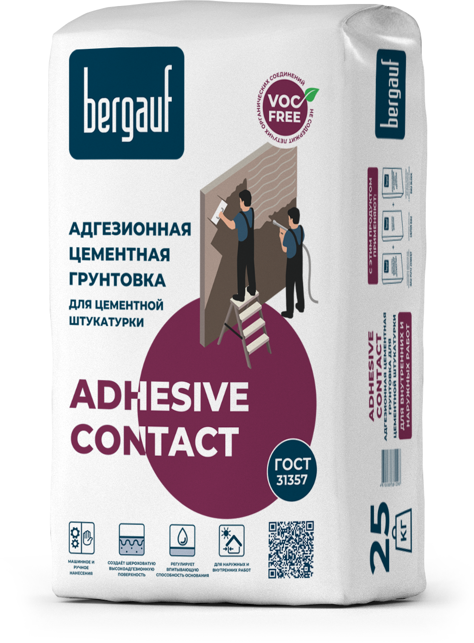  универсальная Bergauf Adhesive Contact 25 кг  .