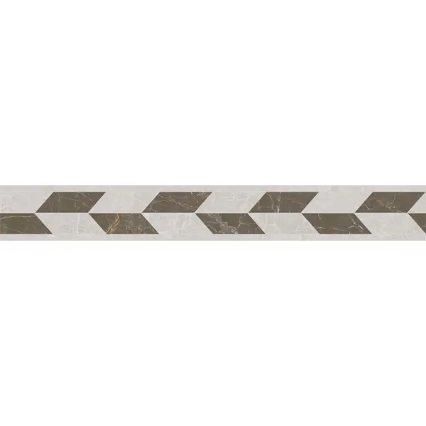 Бордюр настенный Kerama Marazzi Феррара-Фоджа VT/A590/7000 50x6.3 см матовый цвет белый коричневый
