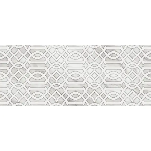 Декор настенный Kerama Marazzi Кремона AZ/A049/7234 20x50 см матовый цвет белый