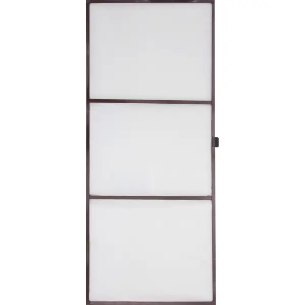 фото Рамочная москитная сетка artens для двери 210х90 см коричневая (комплект для сборки)