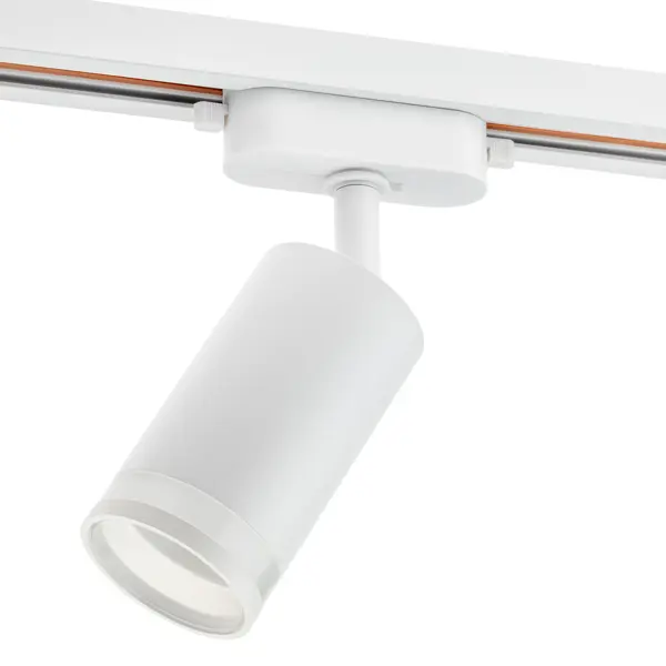 Трековый светильник спот поворотный Ritter Artline 55x100мм под лампу GU10 до 2.6м² металл/пластик цвет белый