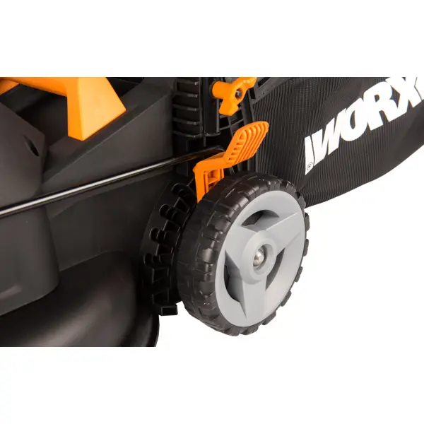 фото Газонокосилка электрическая worx wp721е 1200 вт 34 см