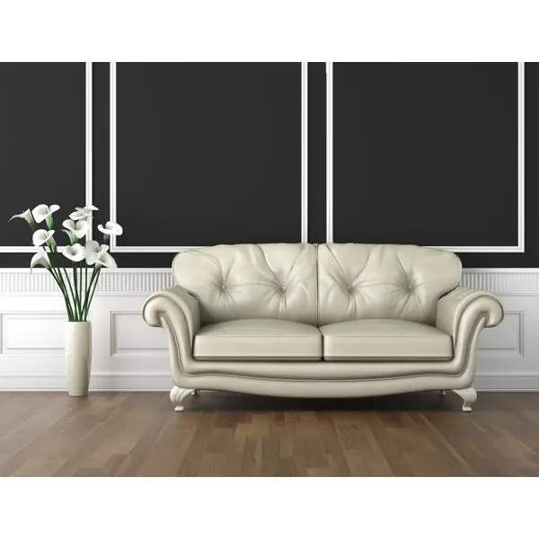 фото Эмаль акриловая универсальная luxens цвет черный матовый 0.9 кг