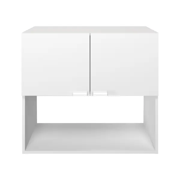 фото Шкаф навесной изида 80х67.6х29 см лдсп цвет белый сурская мебель