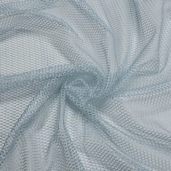 Тюль 1 м/п Damla сетка 290 см цвет голубой тюль с вышивкой ромбики сетка 290 см кремовый