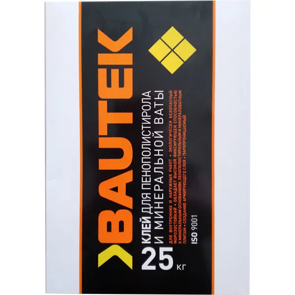 Клей для теплоизоляции Bautek 25 кг