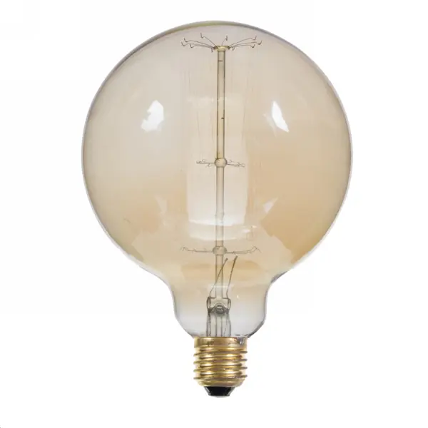 Лампа накаливания Uniel Vintage шар G125 E27 60 Вт 300 Лм свет тёплый белый миссия невыполнима 2