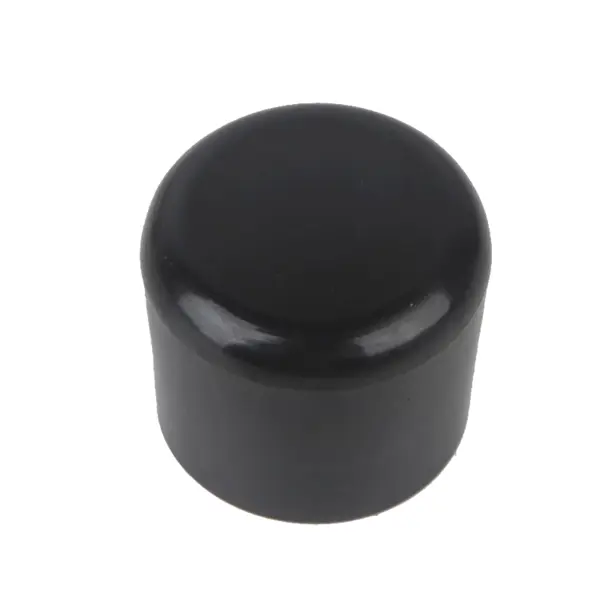 Насадка пластик 30 мм, цвет черный, 4 шт. насадка для мягкой мебели и обивки ozone