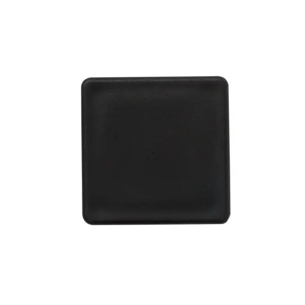 Насадка пластик 40x40 мм, цвет черный, 4 шт. насадка для мягкой мебели для бытовых пылесосов ulike 59