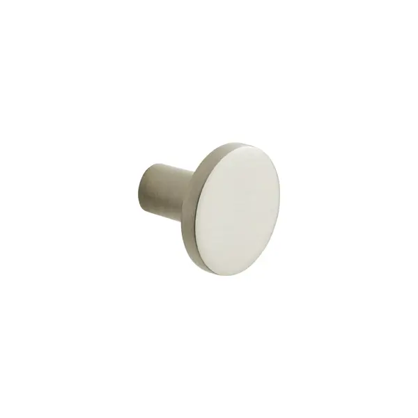 Ручка-кнопка мебельная Benny ø25 мм, цвет никель ручка кнопка мебельная jet l 40 32 мм серый