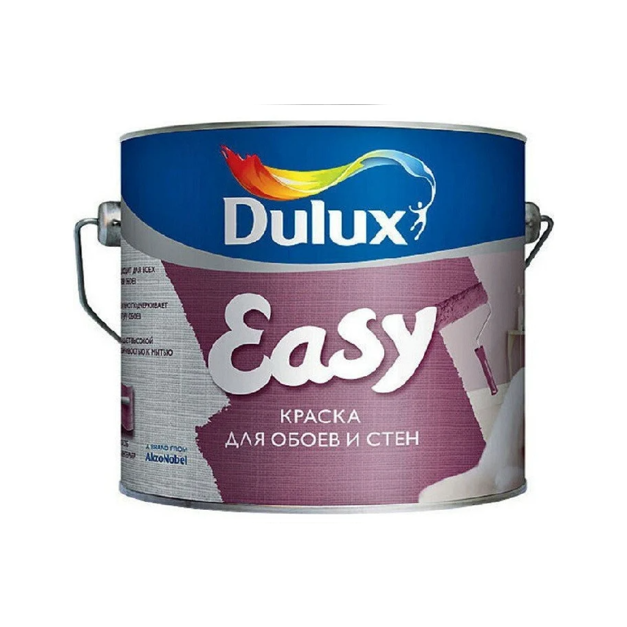 Краска DULUX Easy С0000027785 цвет белый 2.5 л по цене 2695 ₽/шт .