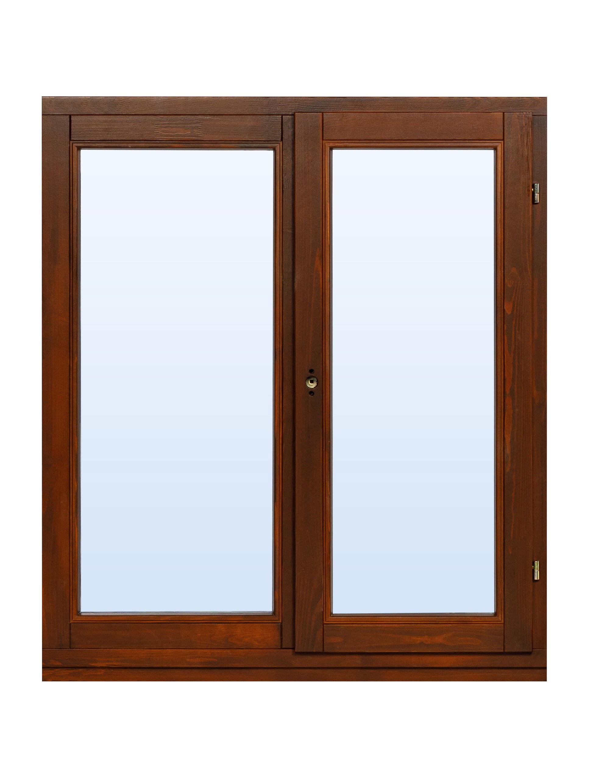 Окна хвойна. Деревянное террасное окно сосна Timber&Style ТС апельсин. 1160х205х52.