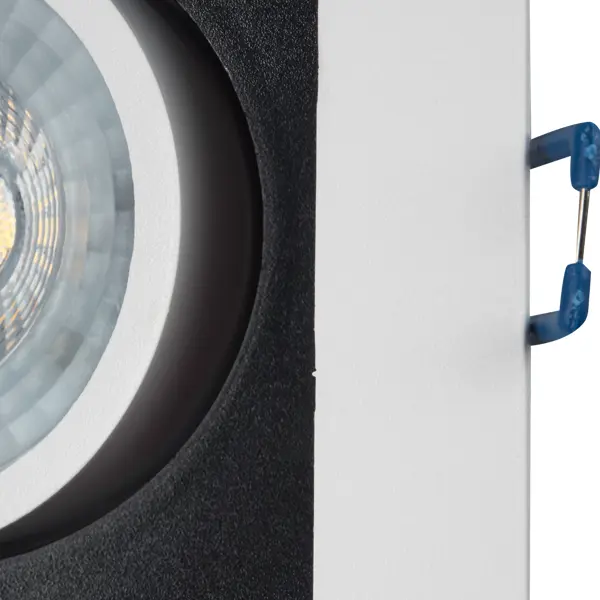 фото Светильник встраиваемый светодиодный otos квадратный 5 вт 400 лм 4000 к цвет белый/чёрный arte lamp
