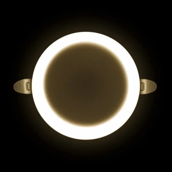 фото Светильник точечный светодиодный встраиваемый apeyron под отверстие 55-75 мм 5 м² нейтральный белый свет цвет белый