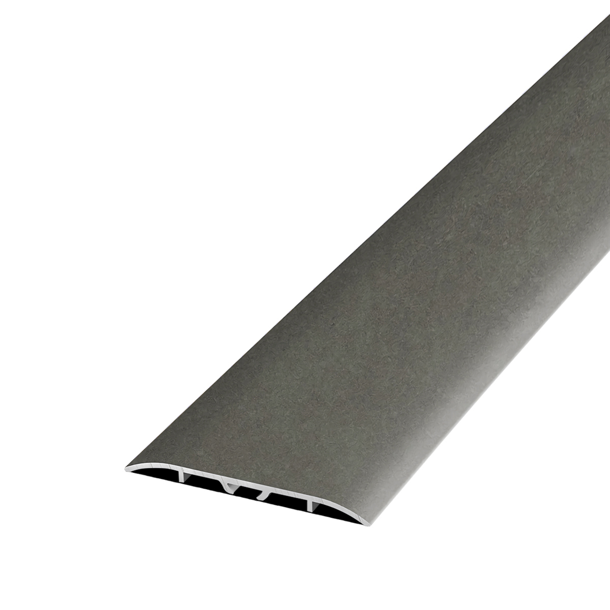 Порог для пола алюминиевый одноуровневый 900х60 мм бетон темный по цене .