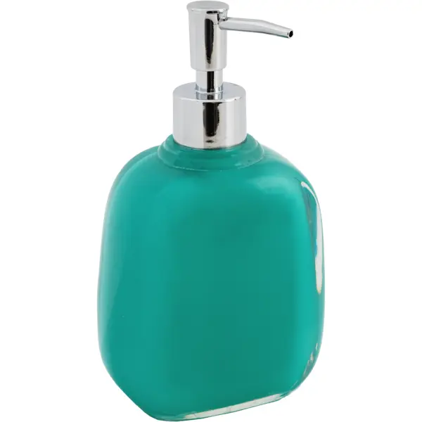фото Дозатор для жидкого мыла vidage brilliante цвет зелёный бирюзовый