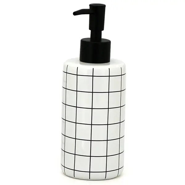 Дозатор для жидкого мыла Vidage La Scuola цвет белый чёрный дозатор для жидкого мыла fixsen text керамика чёрный белый