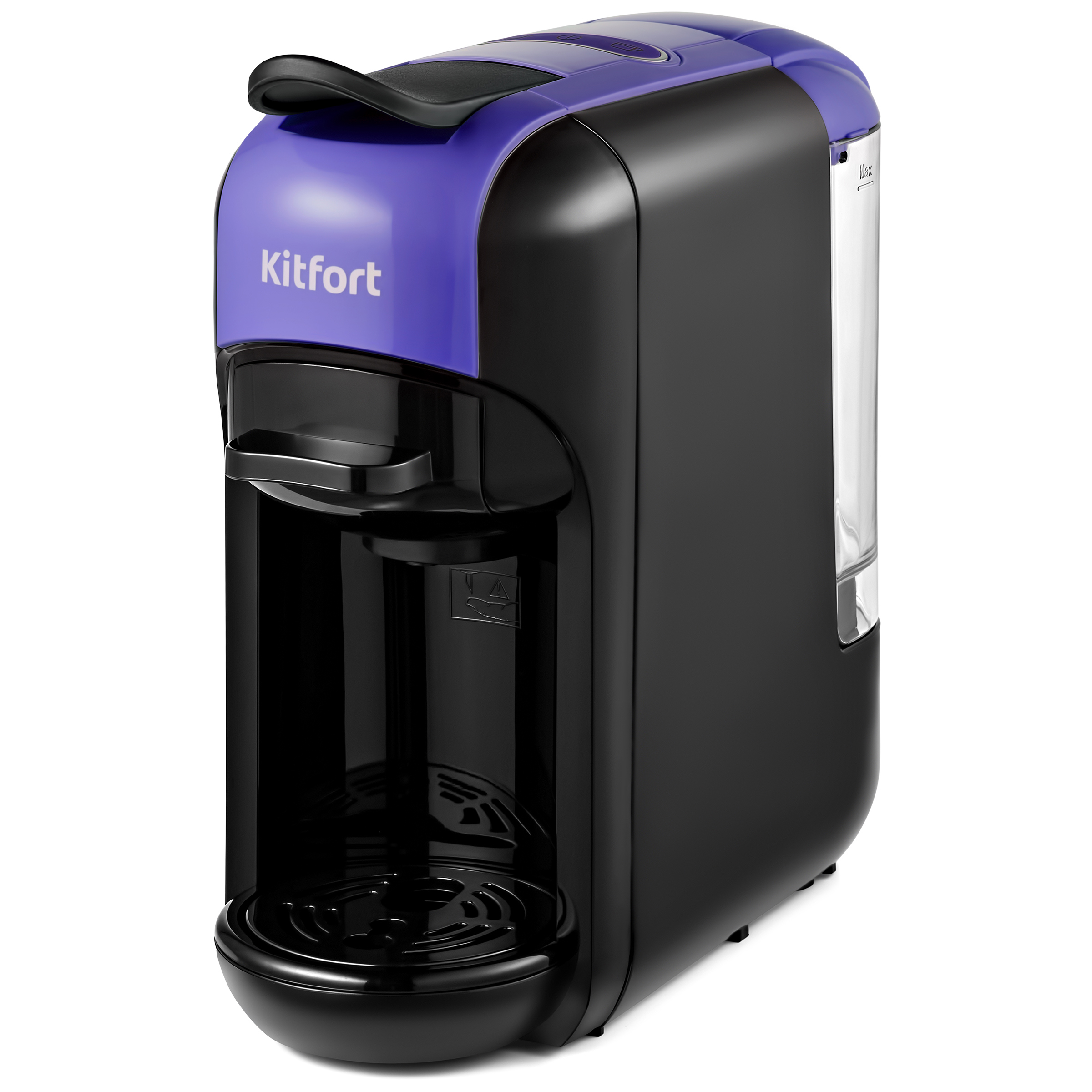 Kitfort кт 7105 1. Капсульная кофеварка 3 в 1 Kitfort кт-7105-3 черный бирюзовый.