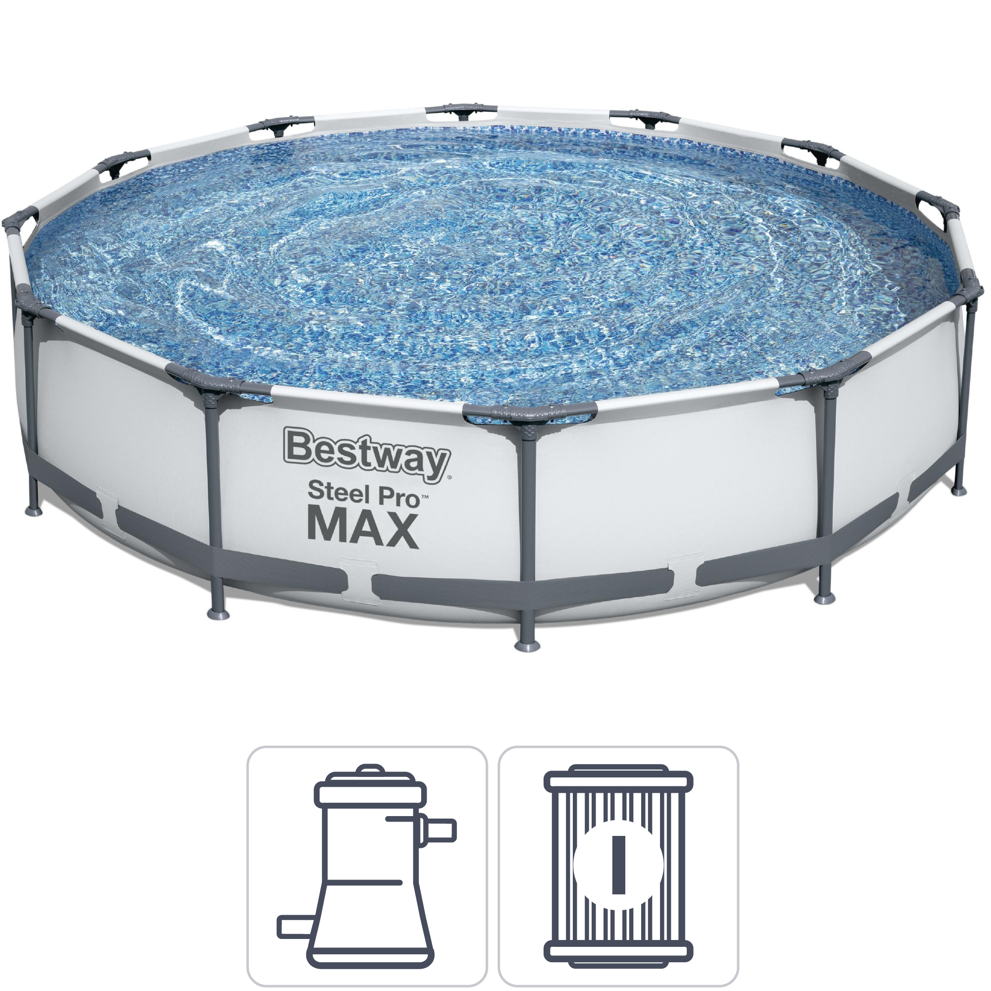 Bestway steel max pro фильтр. Бассейн Bestway Steel Pro Max 56418. Бассейн Bestway Steel Pro Max 366*100 каркасный 56260. Бассейн Бествей 305 76 каркасный. Бассейн каркасный Steel Pro Max, 366 х 122 см фильтр-насос лестница тент 56420 Bestway.